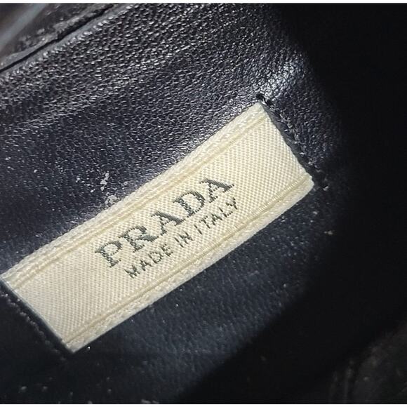 Prada Crocodile Leather Heeled Knee High Boots, size 38 (US 8) - Picture 12 of 12